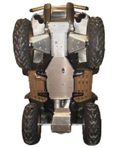 Ricochet Off-Road ATV Kawasaki 4-Piece Complete Aluminum Skid Plate Set Eskape.ca
