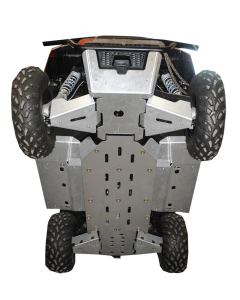 Ricochet Off-Road UTV Polaris 9-Piece Complete Aluminum Skid Plate Set Eskape.ca