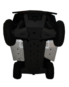 Ricochet Off-Road UTV Polaris Ranger 800 Mid-Size 2-Piece Rock Slider & Floor Board Skid Plate Set Eskape.ca