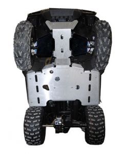Ricochet Off-Road ATV Kawasaki Bruteforce 300 2-Piece Full Frame Aluminum Skid Plate Eskape.ca