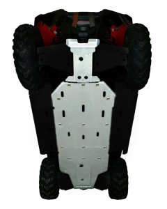 Ricochet Off-Road UTV Polaris Rzr 570 3-Piece Full Frame Skid Plate Set Eskape.ca