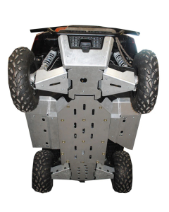 Ricochet Off-Road UTV Polaris Ranger 800 Mid-Size 9-Piece Complete Aluminum Skid Plate Set Eskape.ca