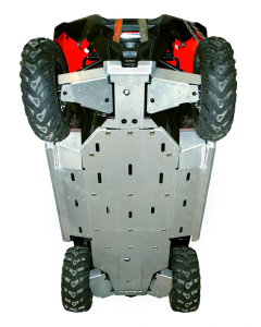 Ricochet Off-Road UTV Polaris Rzr 800 9-Piece Complete Aluminum Skid Plate Set Eskape.ca
