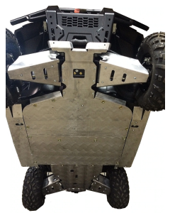Ricochet Off-Road UTV 10-Piece Complete Aluminum or UHMW Skid Plate Set, Polaris Ranger XP 1000 Eskape.ca