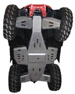Ricochet Off-Road ATV Polaris Scrambler 8-Piece Complete Aluminum Skid Plate Set Eskape.ca