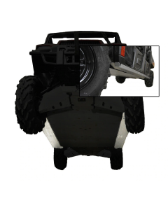 Ricochet Off-Road UTV Polaris Ranger Crew XP 1000 4-Piece Aluminum Rock Slider Set Eskape.ca