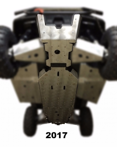 Ricochet Off-Road UTV Polaris Ranger 570 Full Size 4-Piece Full Frame Skid Plate Set Eskape.ca