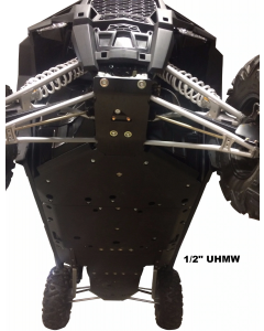 Ricochet Off-Road UTV 12-Piece Complete Aluminum Or Uhmw Skid Plate Set, Polaris Rzr Xp-4 1000 High-Lifter