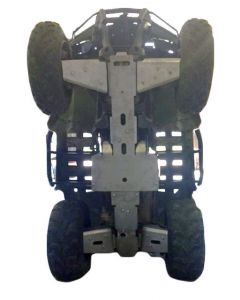 Ricochet Off-Road ATV Polaris Hawkeye 6-Piece Complete Aluminum Skid Plate Set Eskape.ca