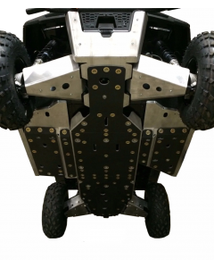 Ricochet Off-Road UTV Polaris Ranger 570 Full Size 10-Piece Complete Aluminum or UHMW Skid Plate Set Eskape.ca