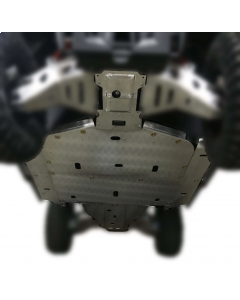Ricochet Off-Road UTV Polaris Ranger XP 1000 High Lifter Edition 4-Piece Full Frame Skid Plate Set Eskape.ca