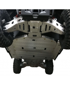 Ricochet Off-Road UTV Polaris Ranger Crew 1000 High Lifter 10-Piece Complete Aluminum or UHMW Skid Plate Set Eskape.ca
