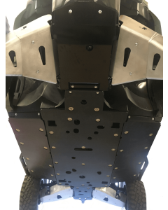 Ricochet Off-Road UTV Yamaha Wolverine R MAX 4 9-Piece Complete Aluminum Skid Plate Set Eskape.ca
