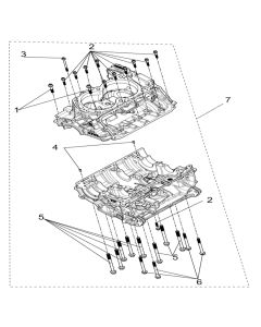 Segway SSV Crankcase sub-assembly