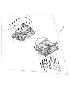 Segway Fugleman UT10 Crankcase Sub-Assembly