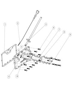 Segway SSV Upper crankcase cover sub-assembly 
