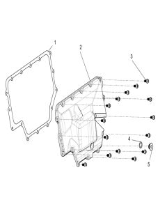 Segway SSV Oil pan sub-assembly