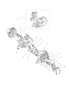 Segway UT10 Crew U5 Gearbox Combination(with Diff)