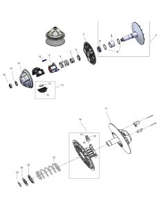 Segway UT10 Crew U5 Cvtech Wearing Parts