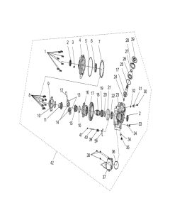 Segway SSV Front Axle Assembly