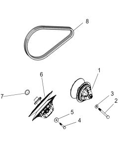 Segway Fugleman UT10 CVT Assembly Cvtech