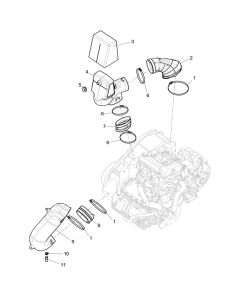 Segway UT10 Crew U5 Cvt Intake And Exhaust