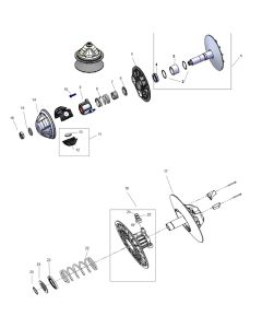 Segway Fugleman UT10 Cvtech Wearing Parts
