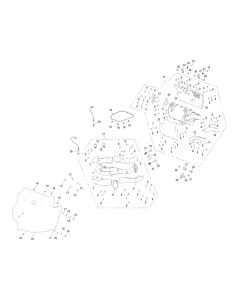 Segway Fugleman UT10 Exhaust System Assembly