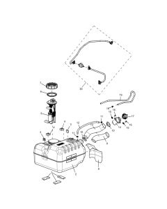 Segway UT10 Crew U5 Fuel Supply System
