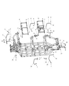 Segway UT10 Crew U5 Metal Structural Parts