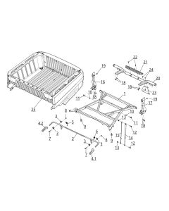 Segway UT10 Crew U5 Rear Cargo Box Assembly-EU Standard