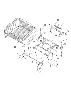 Segway Fugleman UT10 Rear Cargo Box Assembly-US Standard