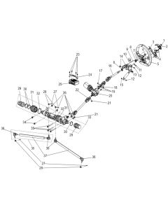 Segway SSV Steering System (Wide Vehicle Version)