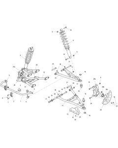 Segway Fugleman UT10 Front Suspension Assembly-US Standard