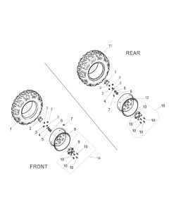 Segway Fugleman UT10 Steel Rim-American Standard