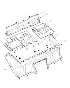 Segway Fugleman UT10 Plastic Parts Under the Seat
