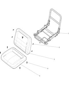 Segway Fugleman UT10 Driver Seat Assembly