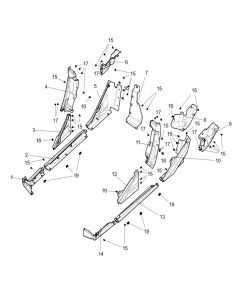 Segway UT10 Crew U5 External Plastic Parts