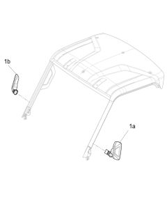 Segway Fugleman UT10 Side Reariview Mirror