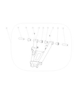 Segway AT6 Lower Weld Arm (RL)