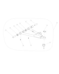 Segway AT6 Upper Weld Arm (FR)