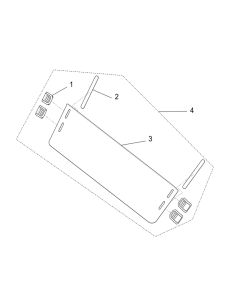 Segway SSV Half Windshield Assembly