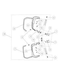 Segway AT6 Handguard Protector Assy