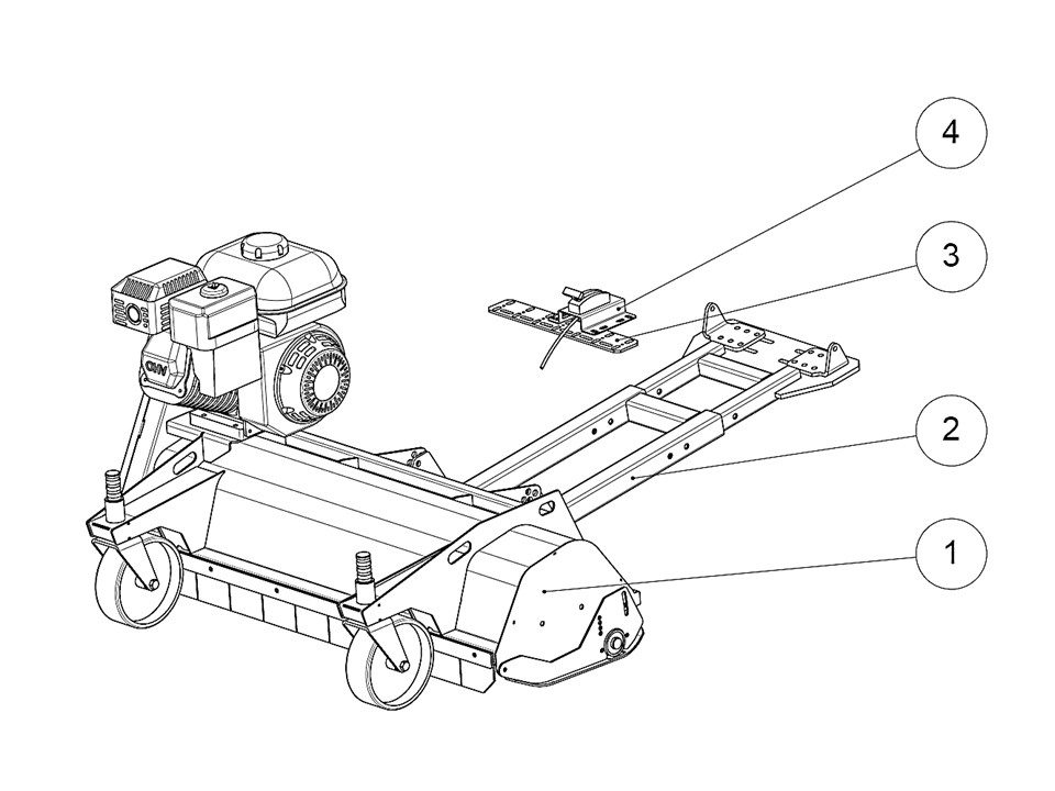 Rammy ATV Thrower Plow - Ready to Use Package